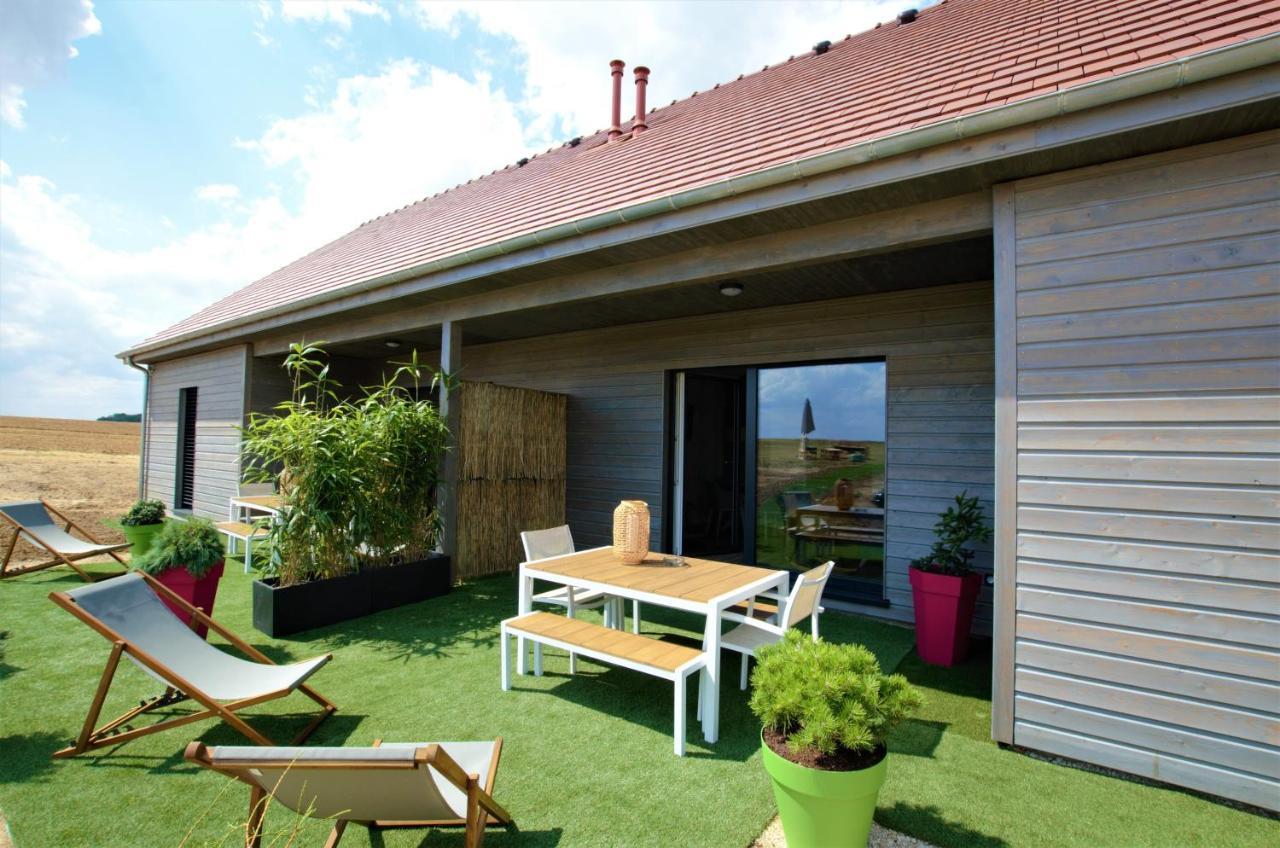 Les Bois De Champagne Nordique Vila Magnant Exterior foto